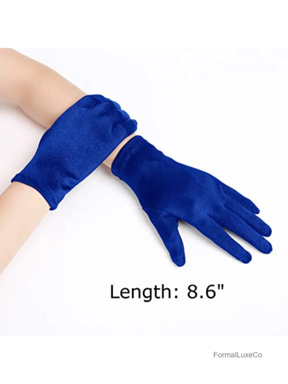 Wrist Length Satin Gloves for Women Opera Banquet Vintage Gloves